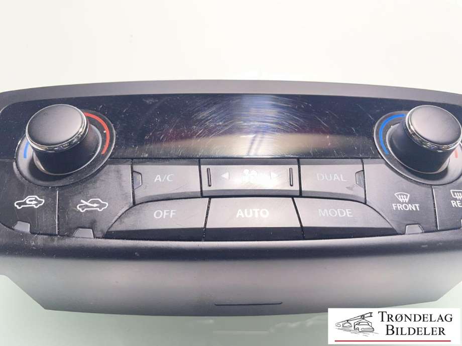 Varmeapparat betjening til Suzuki SX4 S-CROSS 2013-->> (Type II)  (39510-61M10-BKZ|)