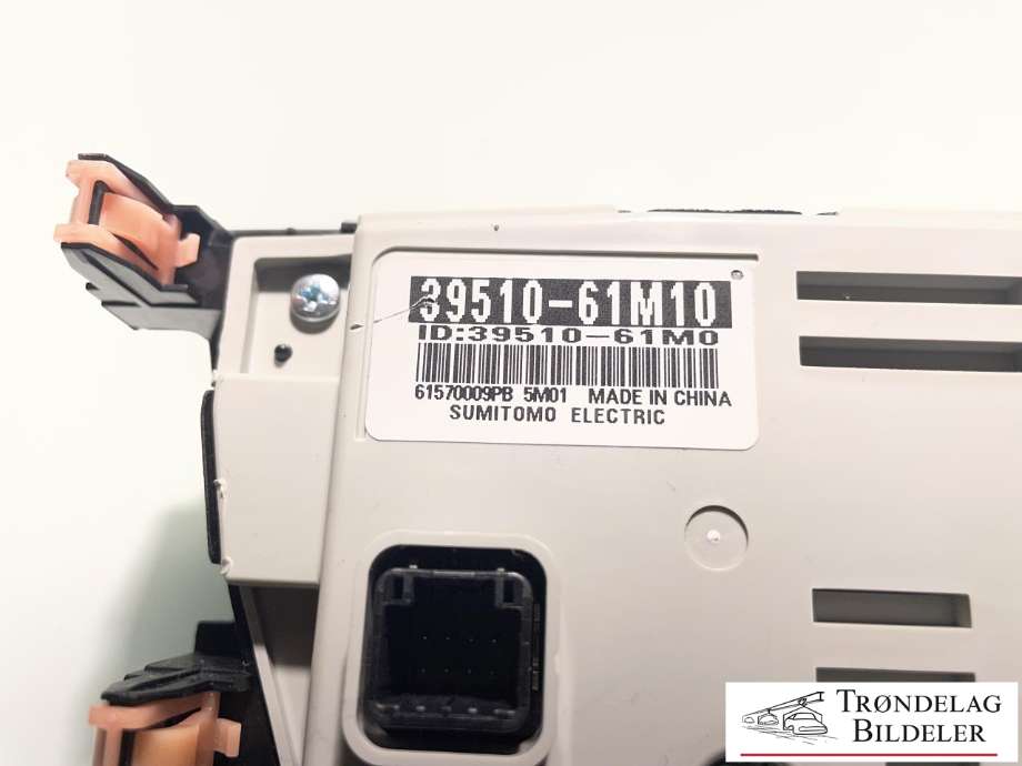 Varmeapparat betjening til Suzuki SX4 S-CROSS 2013-->> (Type II)  (39510-61M10-BKZ|)