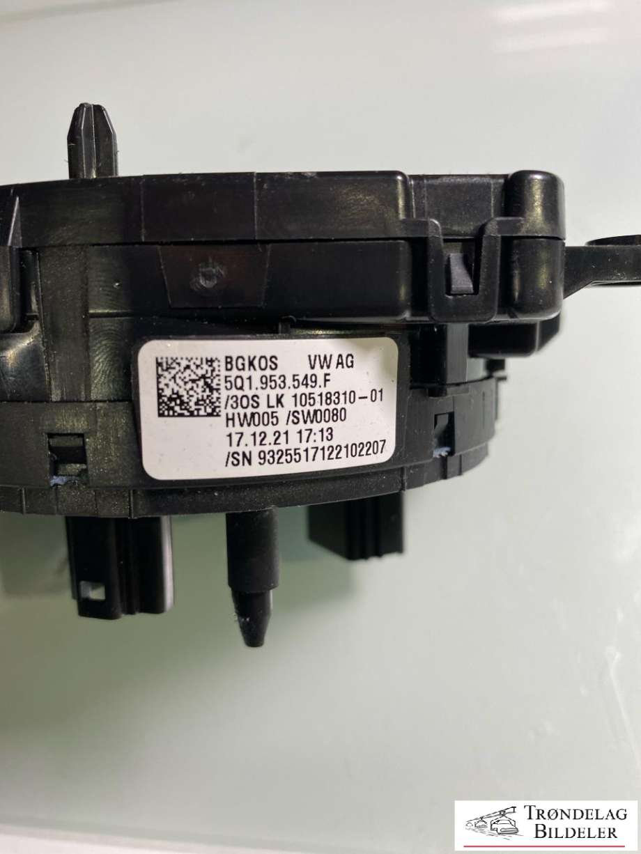 Airbag slepering til Audi Q4 e-tron 2021-->>  (5Q1 953 549 F|)