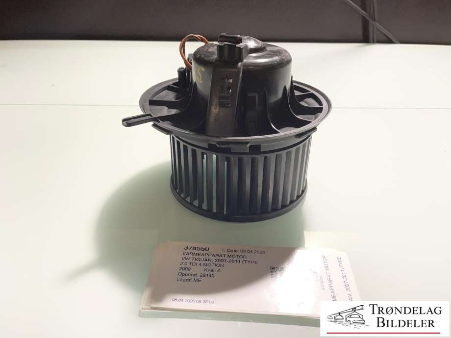 Varmeapparat motor til VW Tiguan, 2007-2011 (Type I, Fase 1)  (1K1820015|1K1820015A|1K1820015C|1K1820015D|1K1820015E|1K1820015F|1K1820015G)