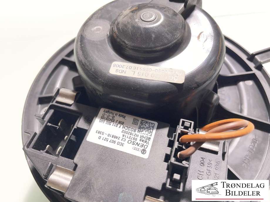 Varmeapparat motor til VW Tiguan 2007-2011 (Type I, Fase 1)  (1K1820015|1K1820015A|1K1820015C|1K1820015D|1K1820015E|1K1820015F|1K1820015G|1K1820015J|1K1820015L|1K1820015P|1K1820015Q|1K1820021|3C1820015AA|3C1820015M|)