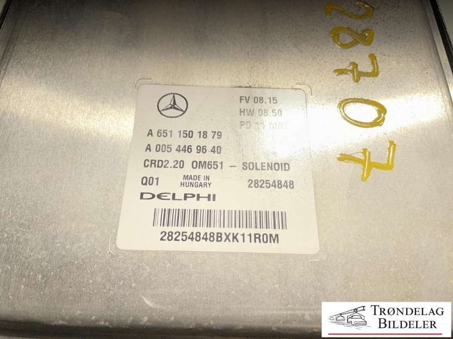 Styreenhet motor til Mercedes Vito/Viano 2010-2014 (Fase 2) (W639) (W639) (A6519009302|A 651 900 93 02|)
