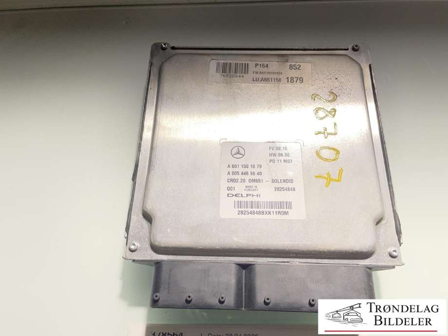 Styreenhet motor til Mercedes Vito/Viano 2010-2014 (Fase 2) (W639) (W639) (A6519009302|A 651 900 93 02|)