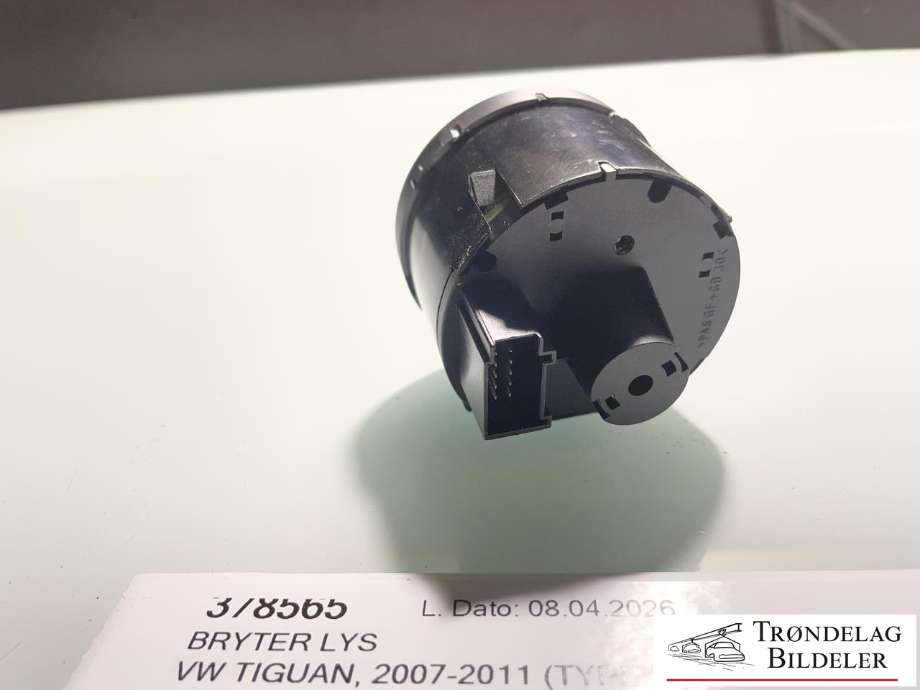 Bryter lys til VW Tiguan 2007-2011 (Type I, Fase 1)  (1K0 941 431 BN|)