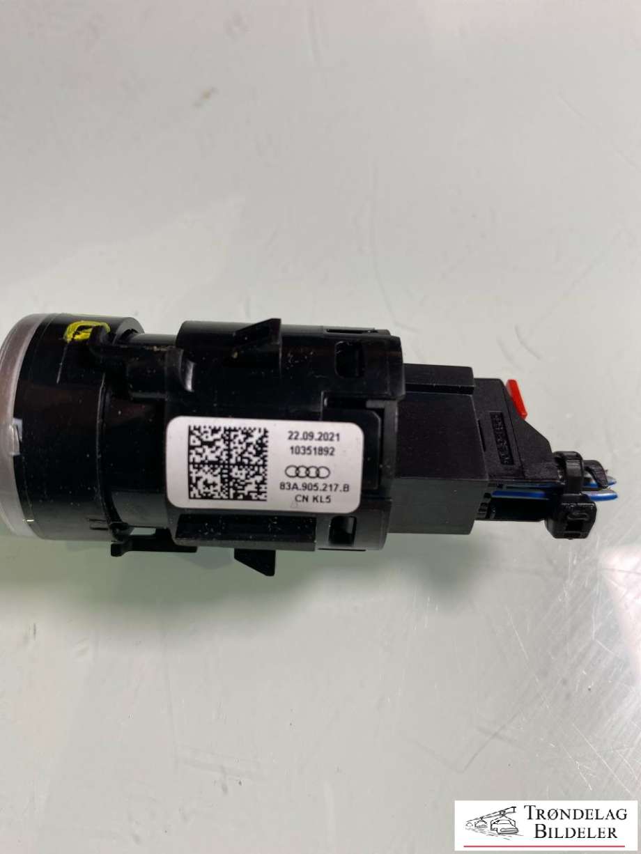 Bryter start/stopp til Audi Q4 e-tron 2021-->>  (83A 905 217 B|)