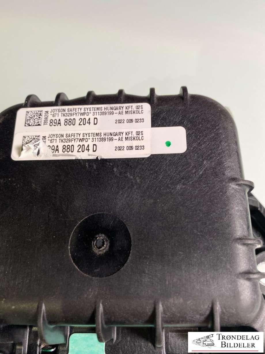 Airbag passasjer til Audi Q4 e-tron 2021-->>  (89A 880 204 D|)