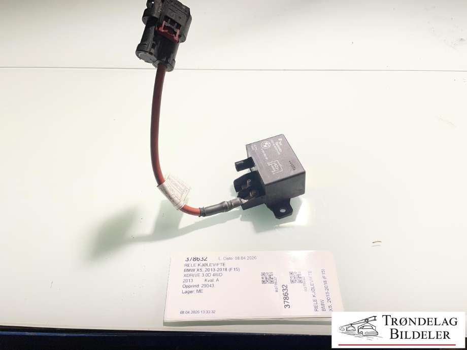 Rele kjølevifte til BMW X5 2013-2018 (F15) (F15) (7 661 503|61 36 9 198 302|)