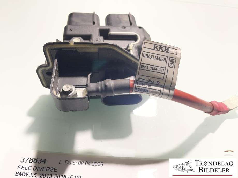 Rele diverse til BMW X5 2013-2018 (F15) (F15) (9 314 519|)