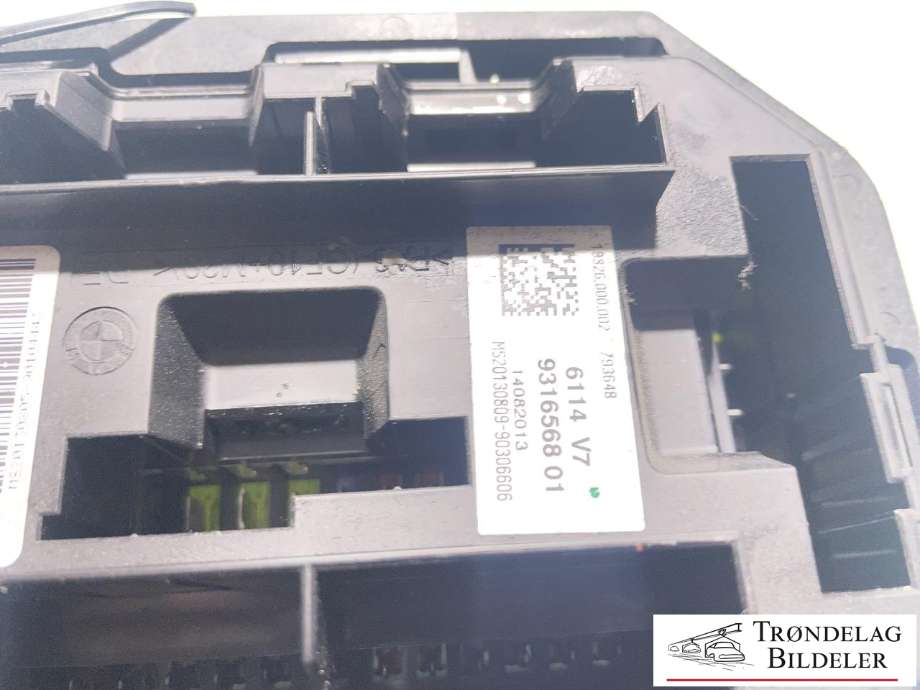 Sikringsboks motorrom til BMW X5 2013-2018 (F15) (F15) (61 14 9 224 866|61 14 9 224 872|61 14 9 224 854)
