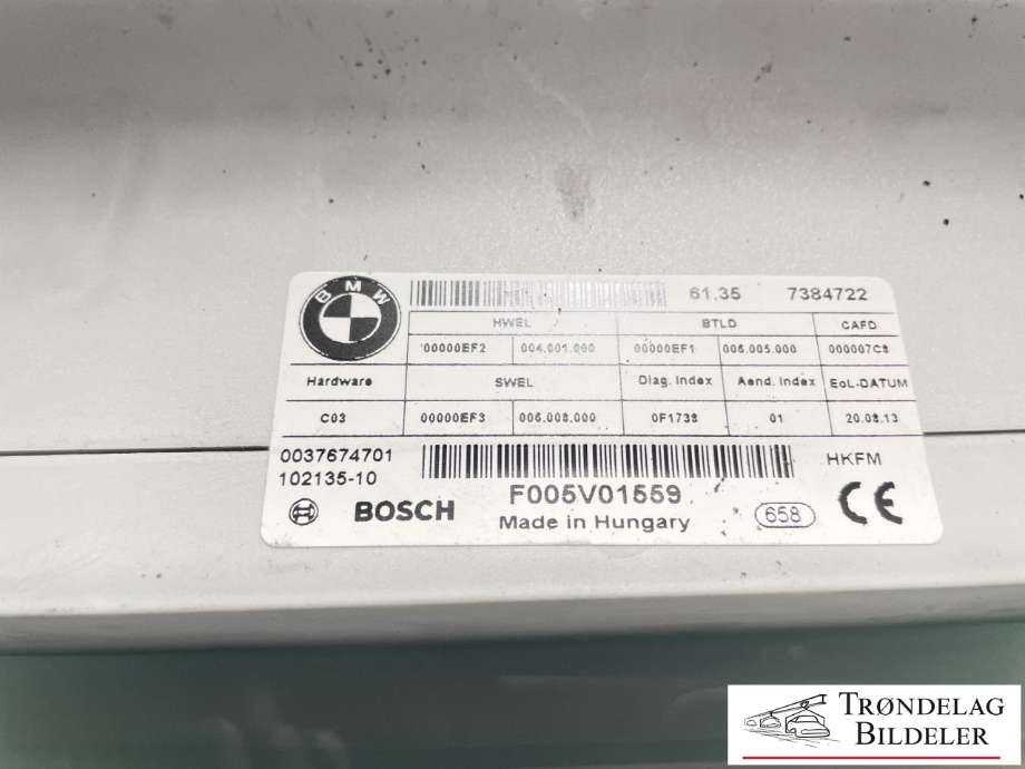 Styreenhet elektrisk bakluke til BMW X5 2013-2018 (F15) (F15) (61357343935|F005V01345|61357412610)