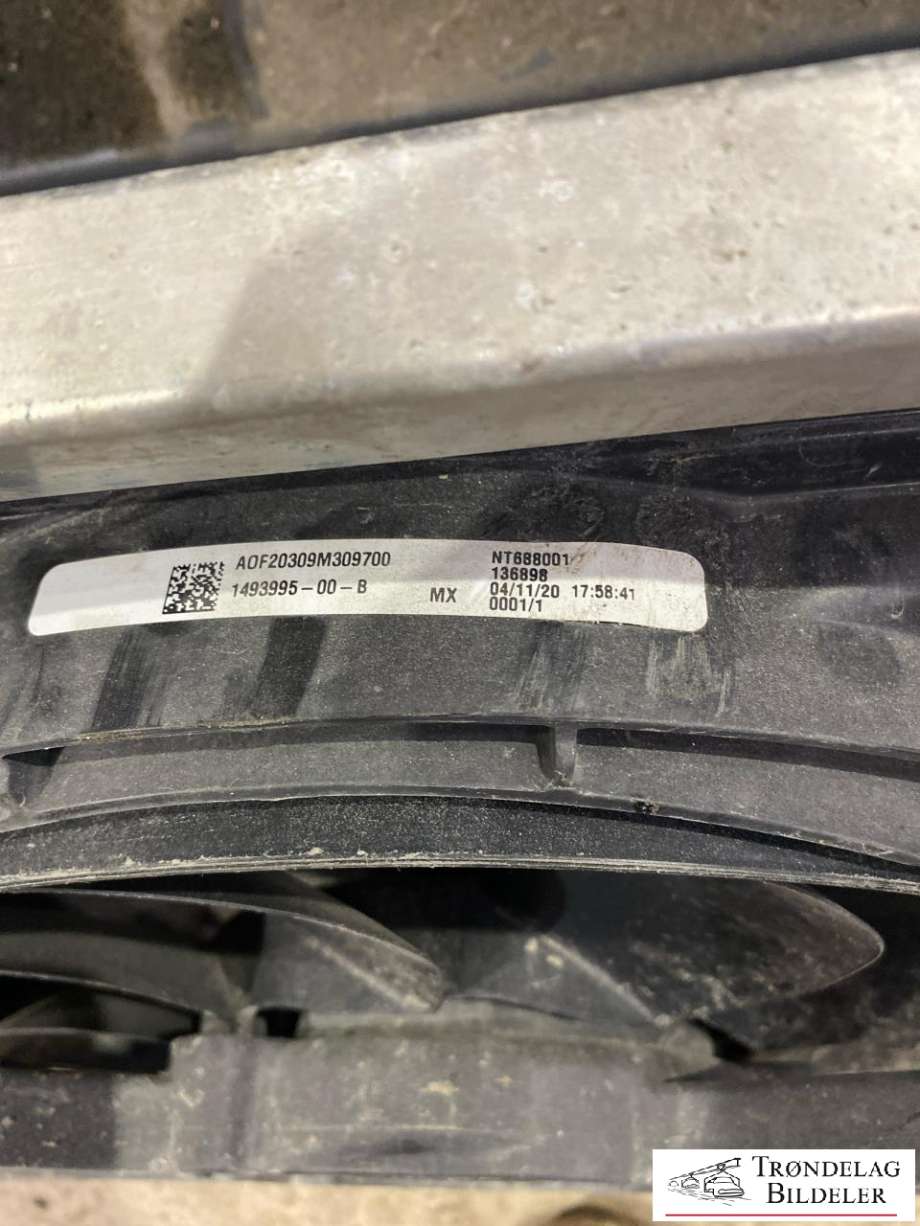 Radiatorpakke til Tesla Model 3 2018-2023 (Fase 1)