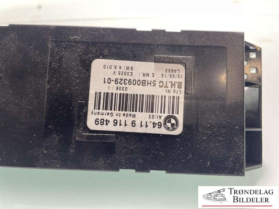Styreenhet diverse til BMW X5 2013-2018 (F15) (F15) (64119116489|5HB009329-01|64.11 9 116 489)