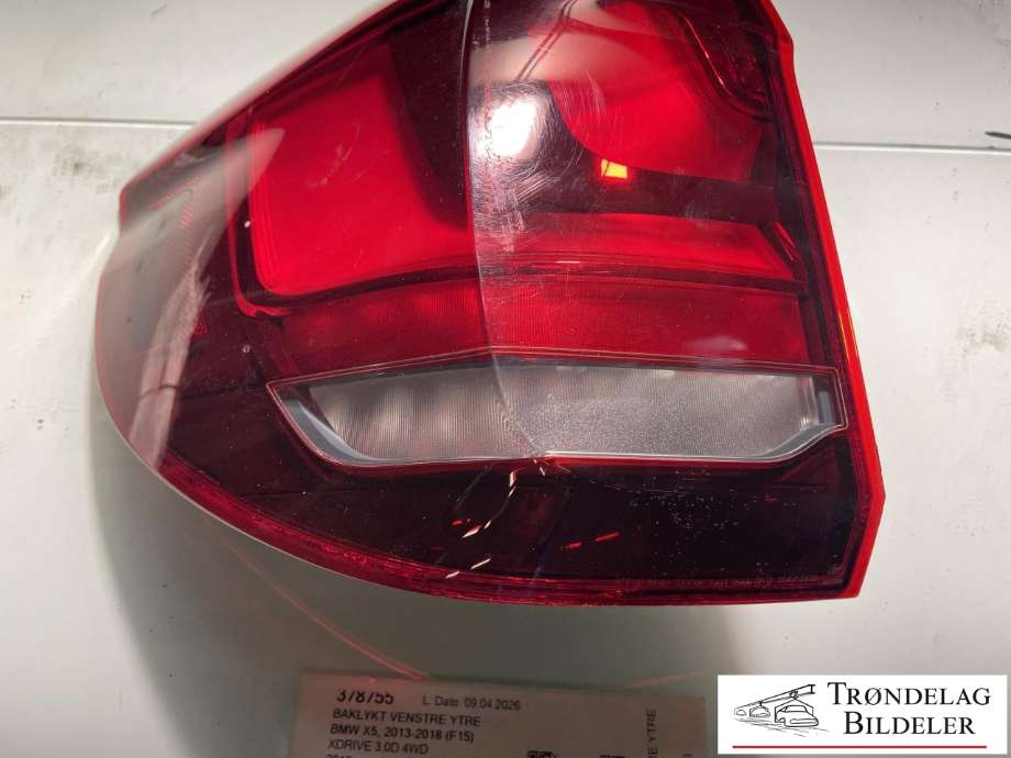Baklykt venstre ytre til BMW X5 2013-2018 (F15) (F15) (63 21 7 470 885|)