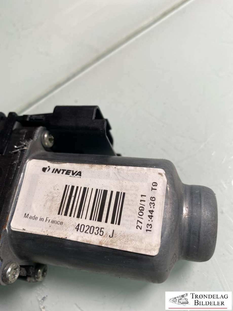Ruteheis, kun motor, venstre foran til Nissan Qashqai 2010-2014 (Type I, Fase 2)