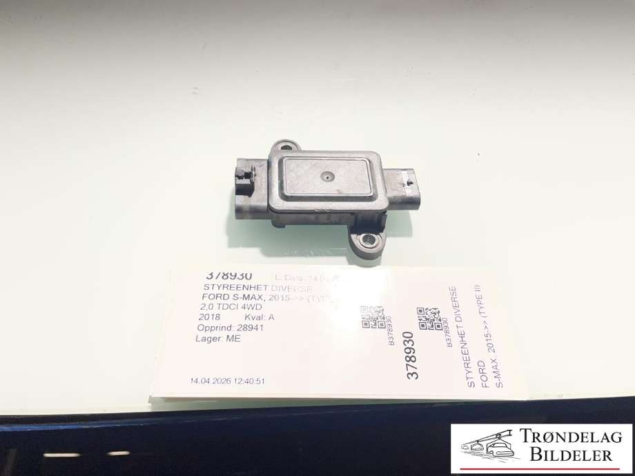 Styreenhet diverse til Ford S-Max 2015-->> (Type II) (A2C14517200|JX6A5L248AB|)