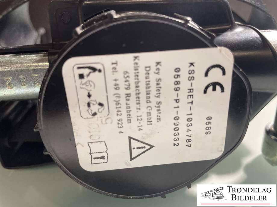 Sikkerhetsbelte foran venstre til Ford S-Max 2015-->> (Type II) (2340156|EM2B-R61295-BB3JA6|)