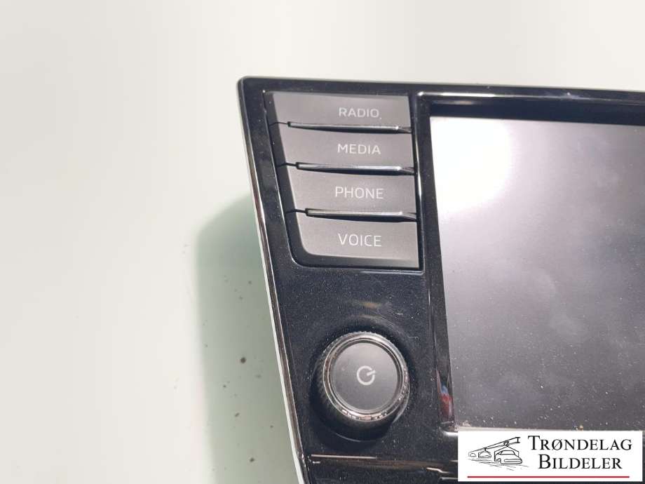 Bilstereo navigasjon skjerm til Škoda Superb 2015-->> (Type III)  (3V0 919 606|3V0 035 020 D|)