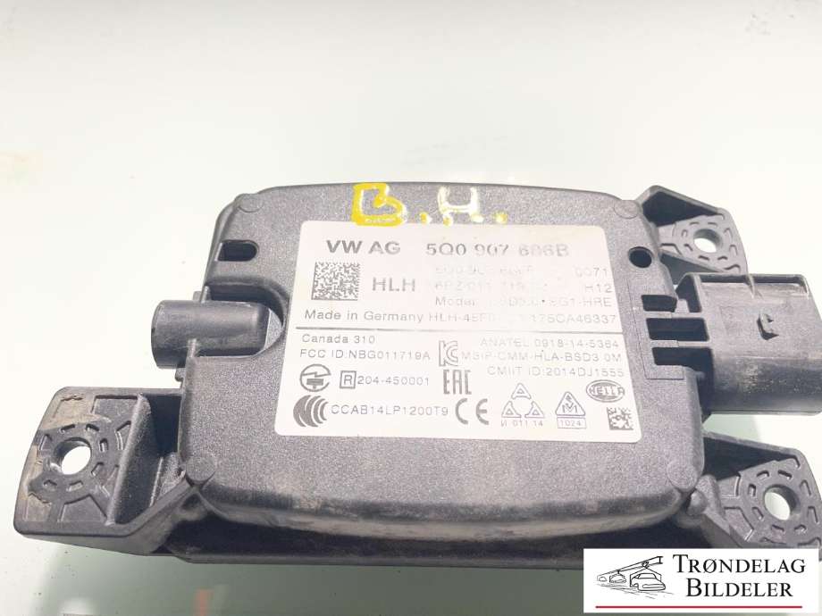 Sensor blindsone til Škoda Superb 2015-->> (Type III)  (5Q0 907 686 B|)