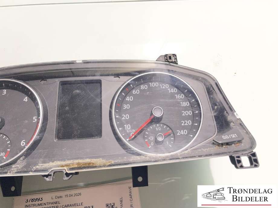 Instrumentpanel til VW Transporter / Caravelle 2015-2019 (T6) (T6) (7E0920870S|7E0 920 870 SX|)