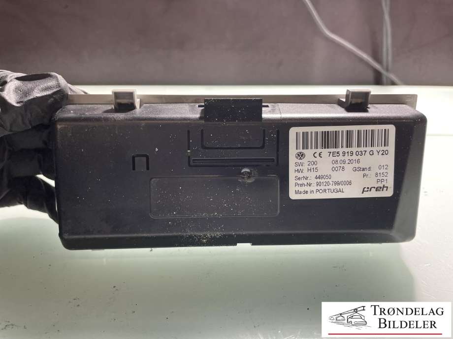 Instrument klokke til VW Transporter / Caravelle 2015-2019 (T6) (T6) (7E5 919 037 G|7E5 919 037 J|)