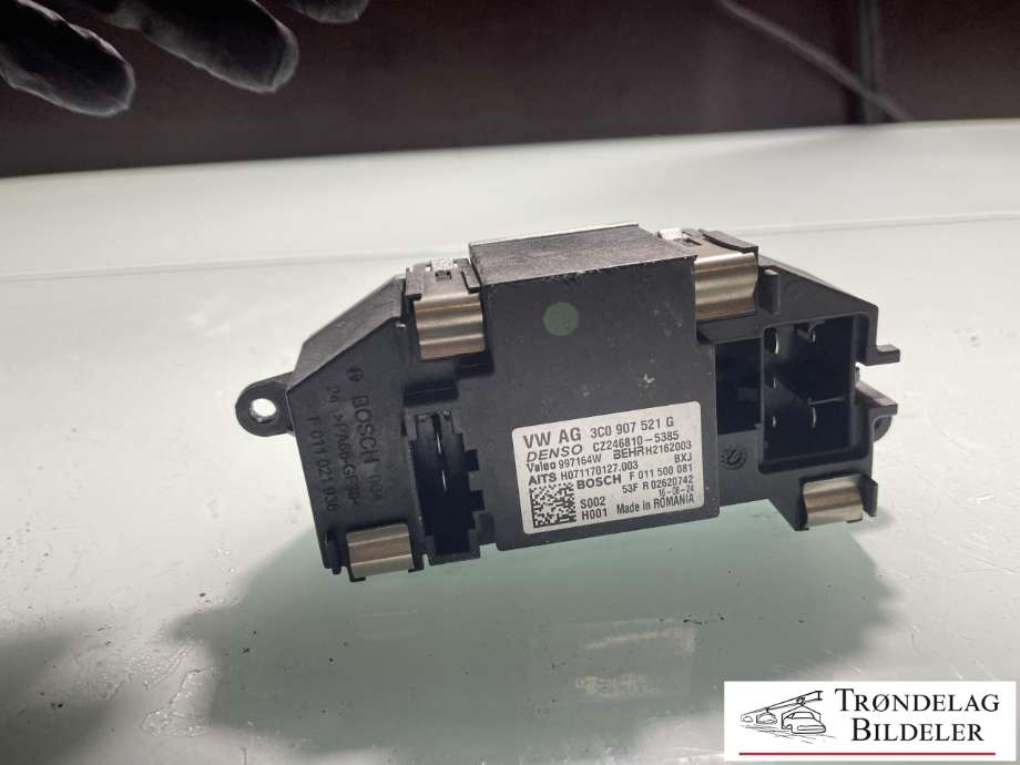 Varmeapparat motstand til VW Transporter / Caravelle 2015-2019 (T6) (T6) (3C0907521F|3C0907521G|)