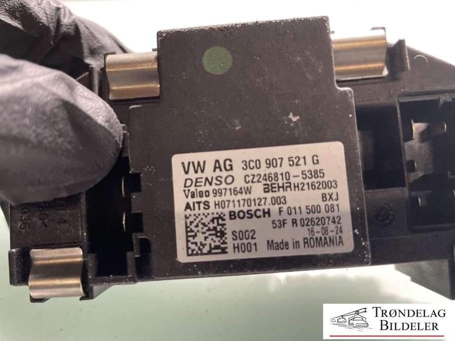 Varmeapparat motstand til VW Transporter / Caravelle 2015-2019 (T6) (T6) (3C0907521F|3C0907521G|)