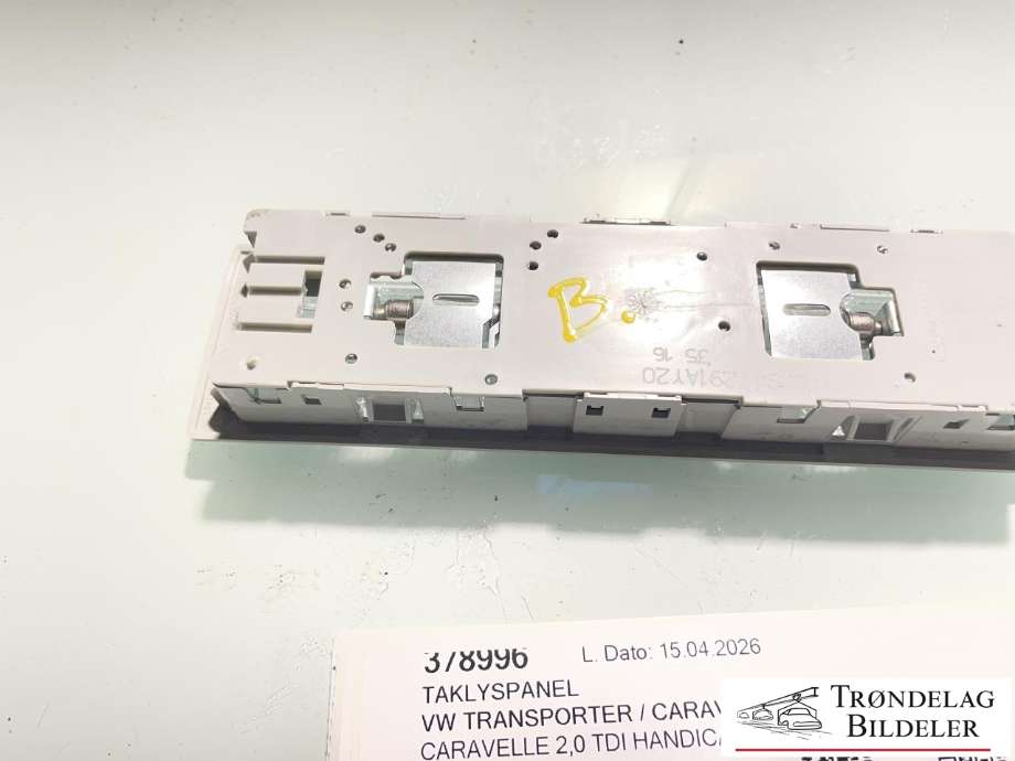 Taklyspanel til VW Transporter / Caravelle 2015-2019 (T6) (T6) (3B0947105C|6Q0 947 291 A  Y20|)