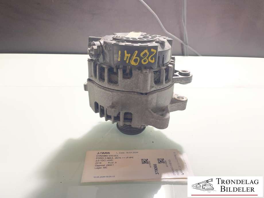 Dynamo diesel til Ford S-Max, 2015-->> (Type II)  (2432355|2488647|GK2T-10300-CD)