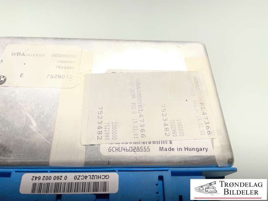 Styreenhet girkasse til BMW 3-Serie 1998-2005 (E46) (E46) (7523483|24 60 7 548 312|)