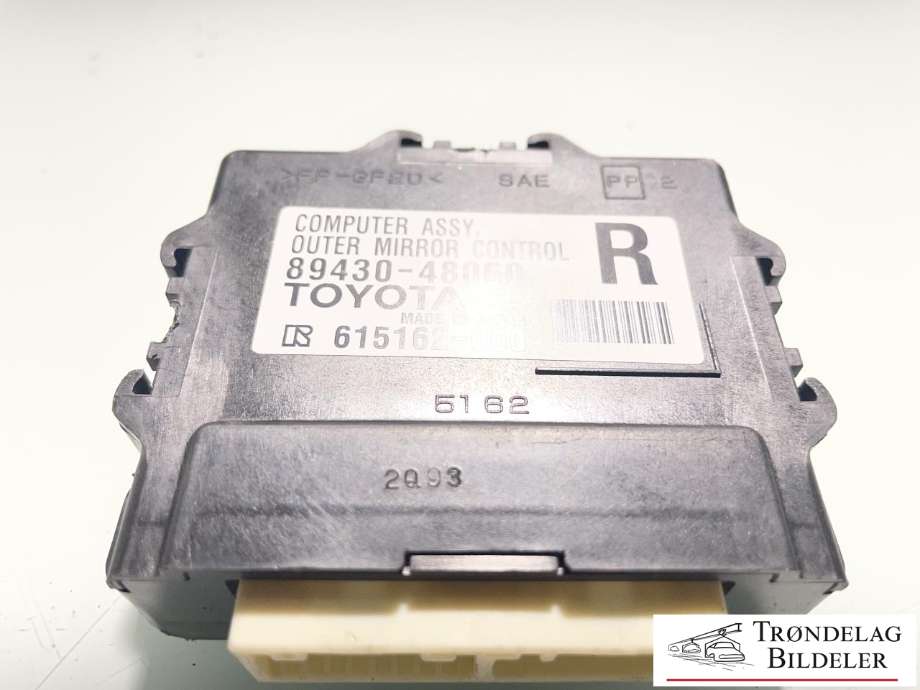 Styreenhet diverse til Lexus RX 2009-2015 (Type III) (AL10) (AL10) (89430-48060|)