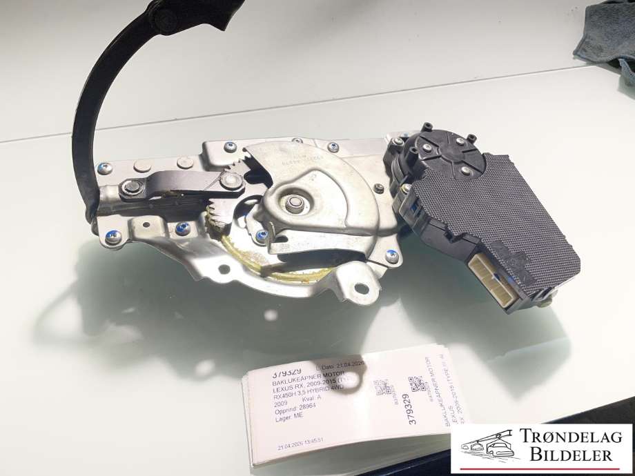 Baklukeåpner motor til Lexus RX, 2009-2015 (Type III) (AL10) (AL10) (427100-10210)