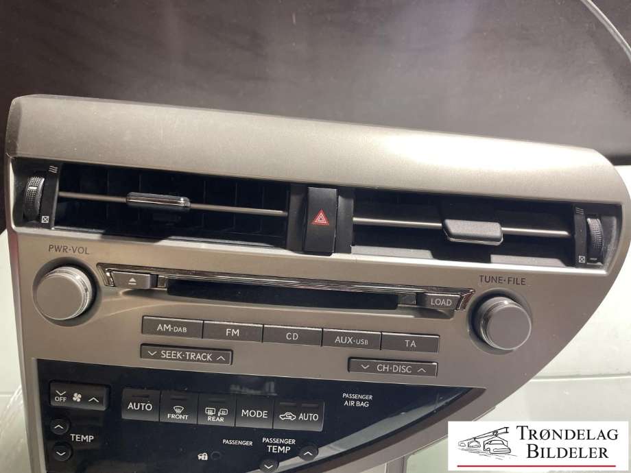 Bilstereo til Lexus RX 2009-2015 (Type III) (AL10) (AL10) (86120-48L10|)