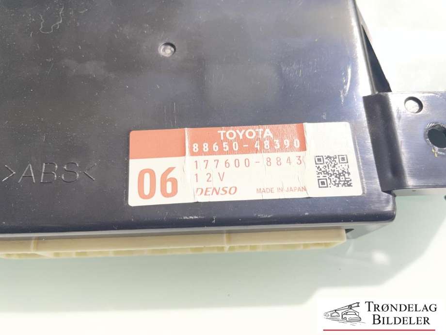 Styreenhet klima/aircondition til Lexus RX 2009-2015 (Type III) (AL10) (AL10) (88650-48390|)
