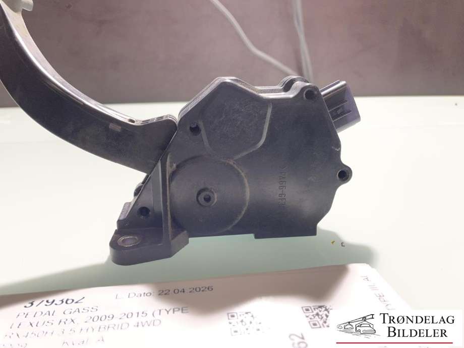 Pedal gass til Lexus RX 2009-2015 (Type III) (AL10) (AL10) (7811033020|)