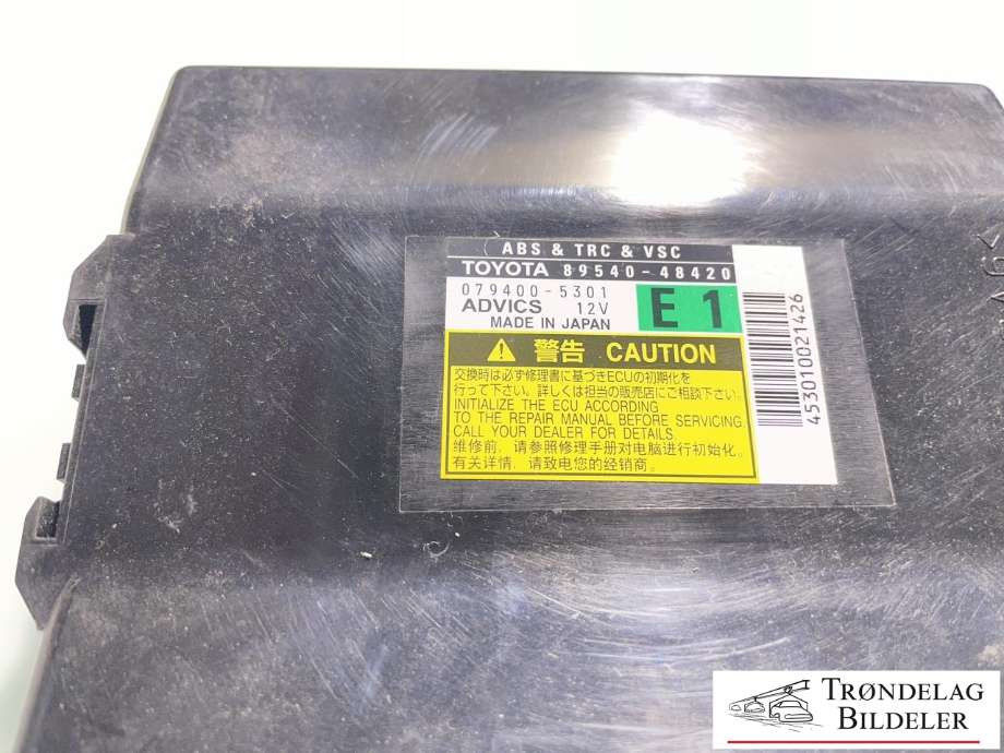 Styreenhet diverse til Lexus RX 2009-2015 (Type III) (AL10) (AL10) (89540-48420|)