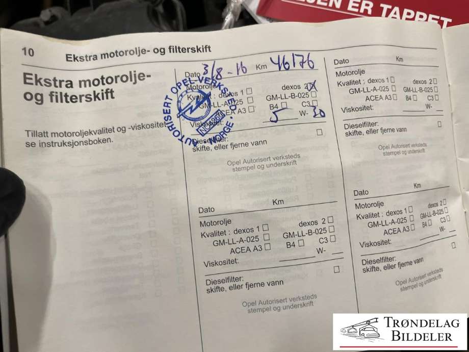 Motor bensin til Opel Astra J 2010-2015  (55579021|2600359|)