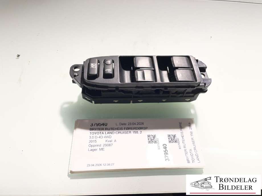 Bryter ruteheis førerdørspanel til Toyota Land Cruiser 150 2014-->> (Fase 2) (7423260790|)