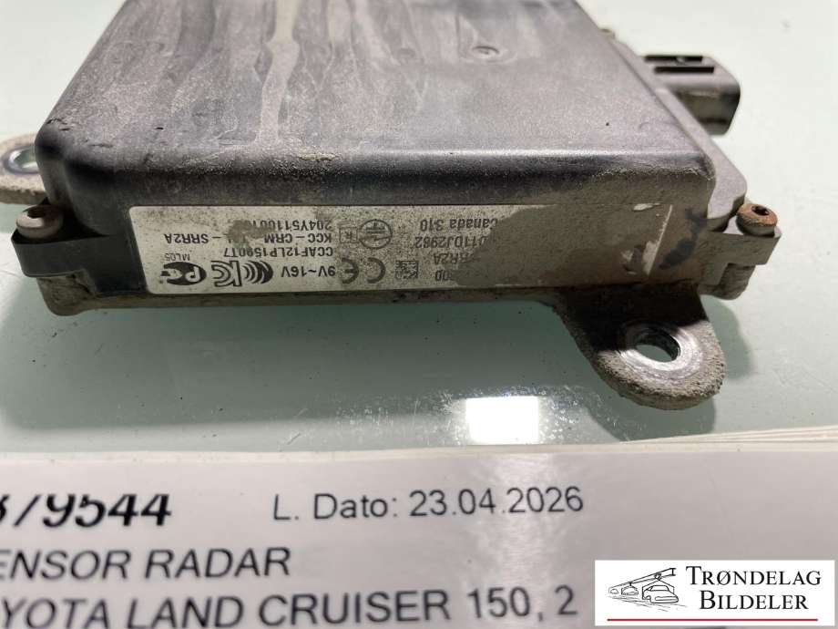 Sensor radar til Toyota Land Cruiser 150 2014-->> (Fase 2) (881620W130|)