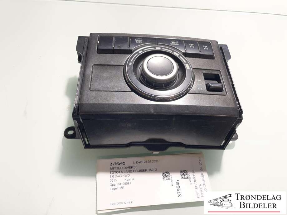 Bryter diverse til Toyota Land Cruiser 150, 2014-->> (Fase 2)  (5593660020)
