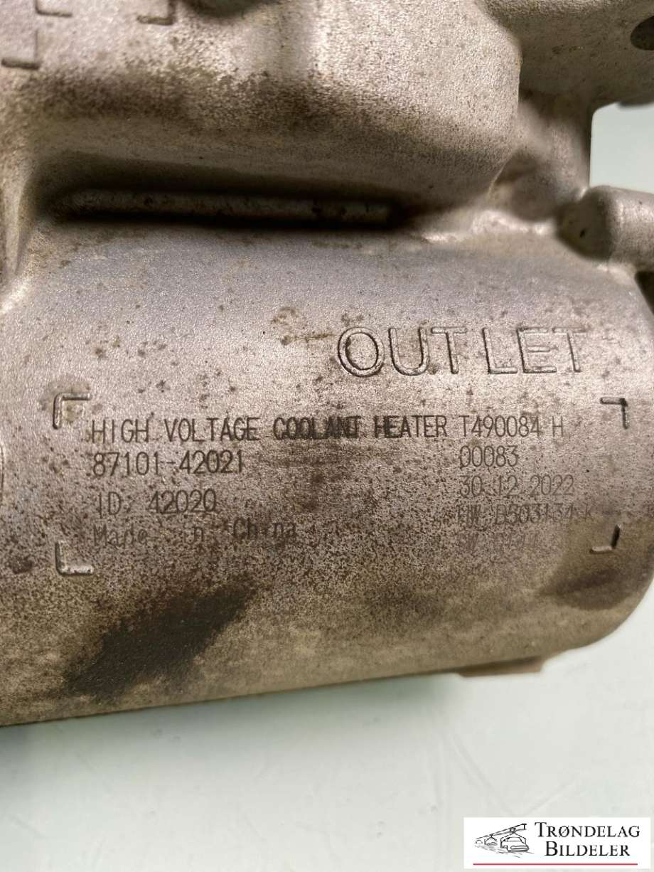 Varmeapparat PTC-heater til Subaru Solterra 2022-->>  (87101-42021|)