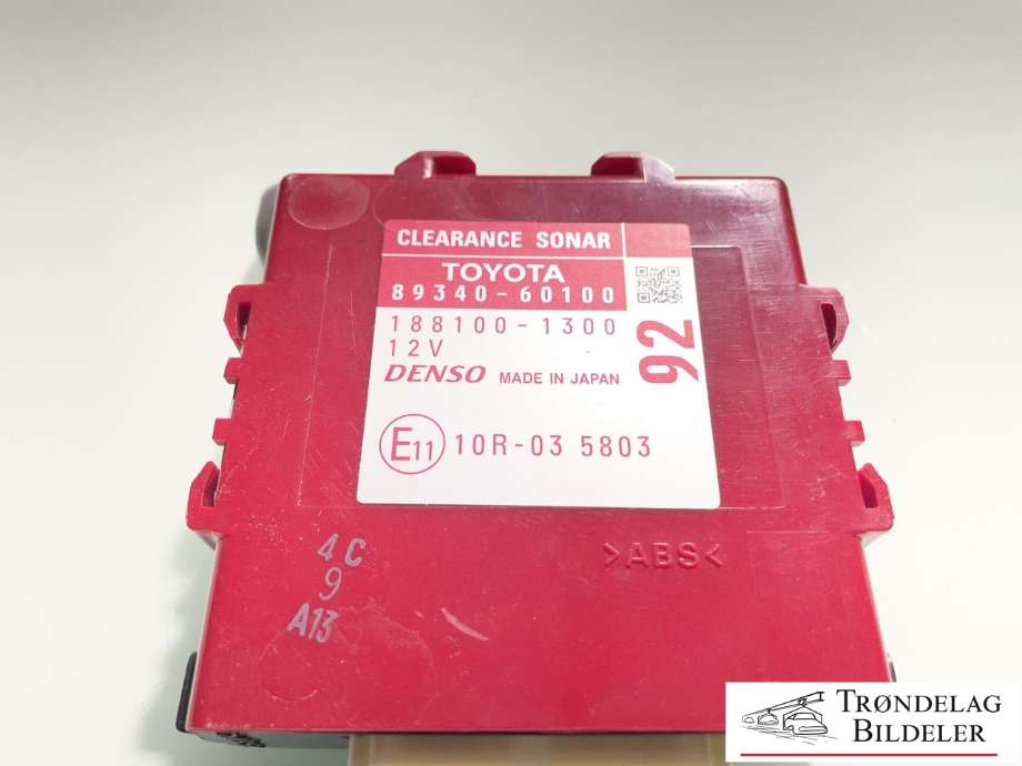 Styreenhet diverse til Toyota Land Cruiser 150 2014-->> (Fase 2) (859A1-60051|)