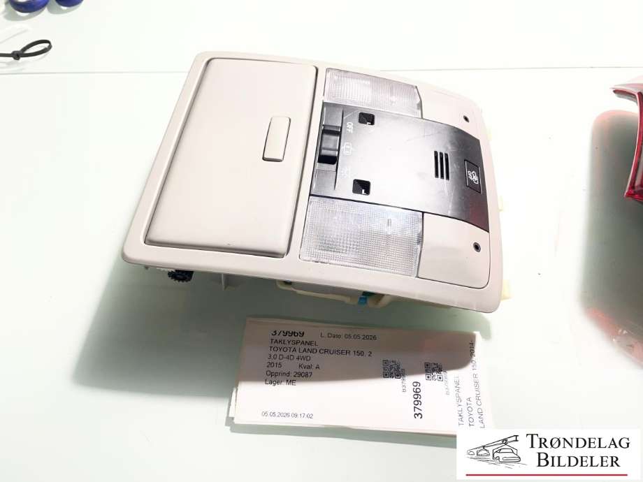 Taklyspanel til Toyota Land Cruiser 150, 2014-->> (Fase 2)  (8126060430B0)