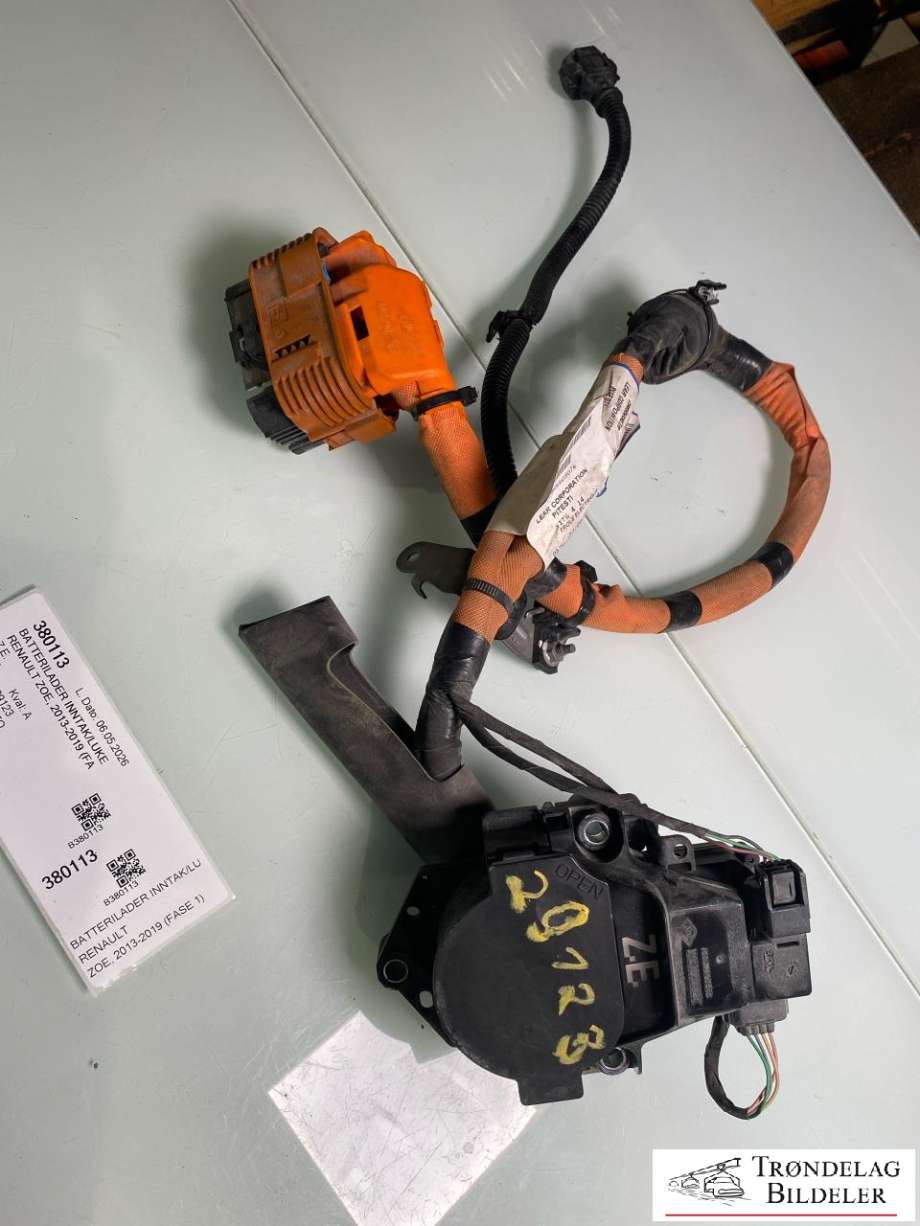 Batterilader inntak/luke til Renault Zoe 2013-2019 (Fase 1) (296950307R|)
