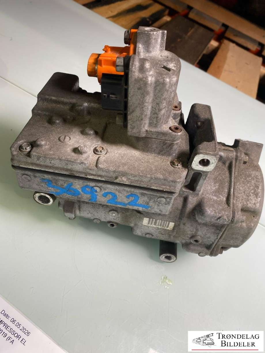 Aircondition kompressor elbil til Renault Zoe 2013-2019 (Fase 1)  