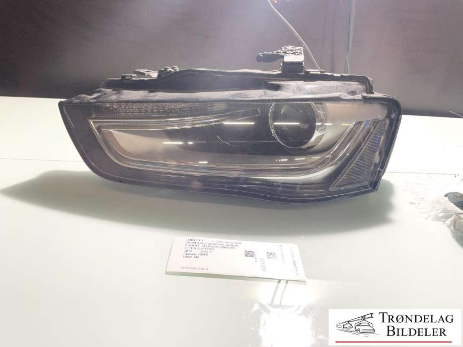 Frontlykt venstre xenon til Audi A4, Allroad, 2009-2016 (Type I) (B8) (B8) (8K0 941 043 C)
