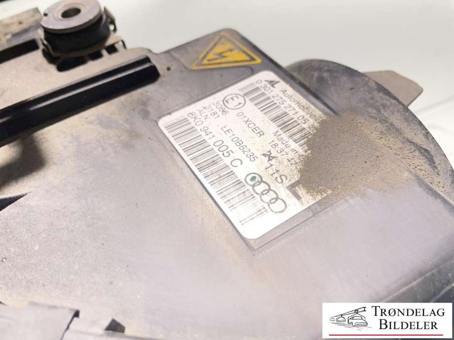 Frontlykt venstre xenon til Audi A4, Allroad 2009-2016 (Type I) (B8) (B8) (8K0 941 043 C|8K0 941 043 F|)