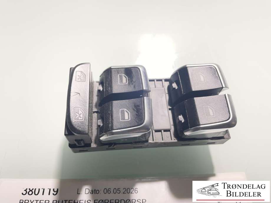 Bryter ruteheis førerdørspanel til Audi A4, Allroad 2009-2016 (Type I) (B8) (B8) (8K0 959 851 F  V10|8K0 959 851 F|)
