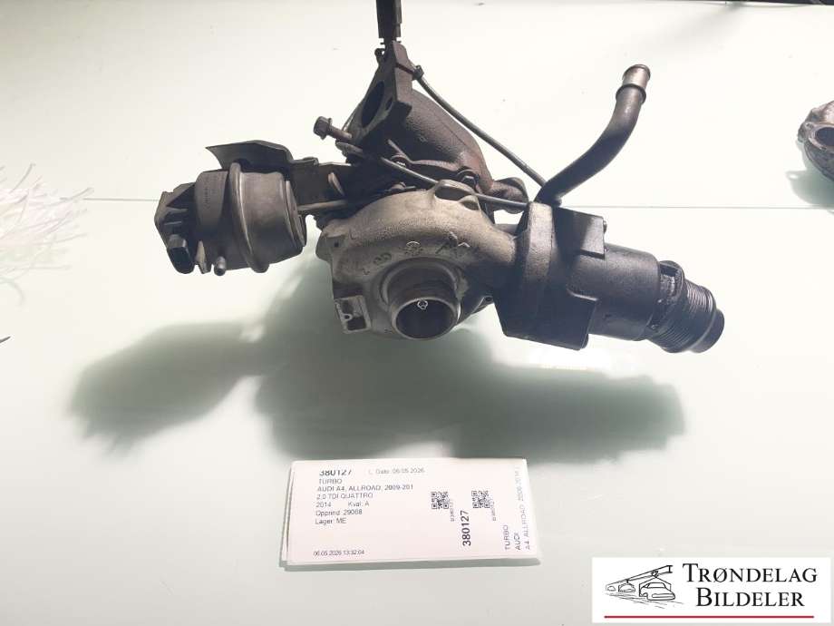 Turbo til Audi A4, Allroad, 2009-2016 (Type I) (B8) (B8) (03L145721B)