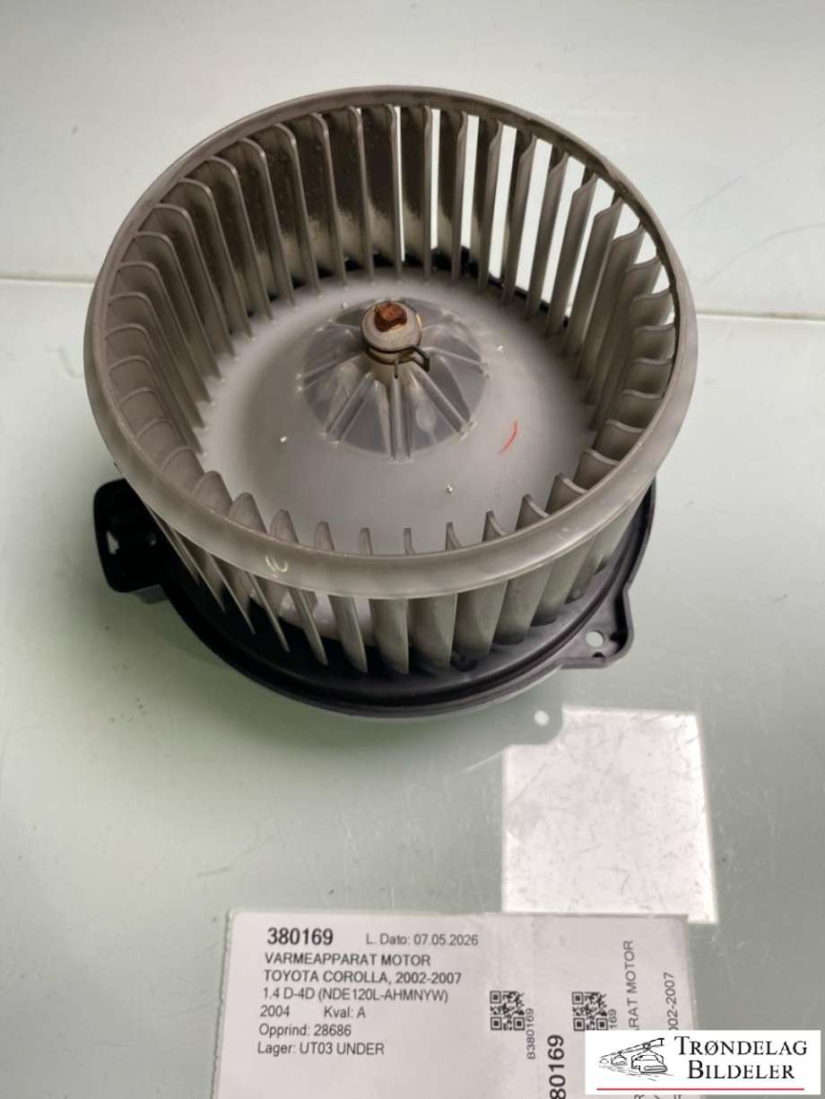 Varmeapparat motor til Toyota Corolla, 2002-2007  (87103-02080)