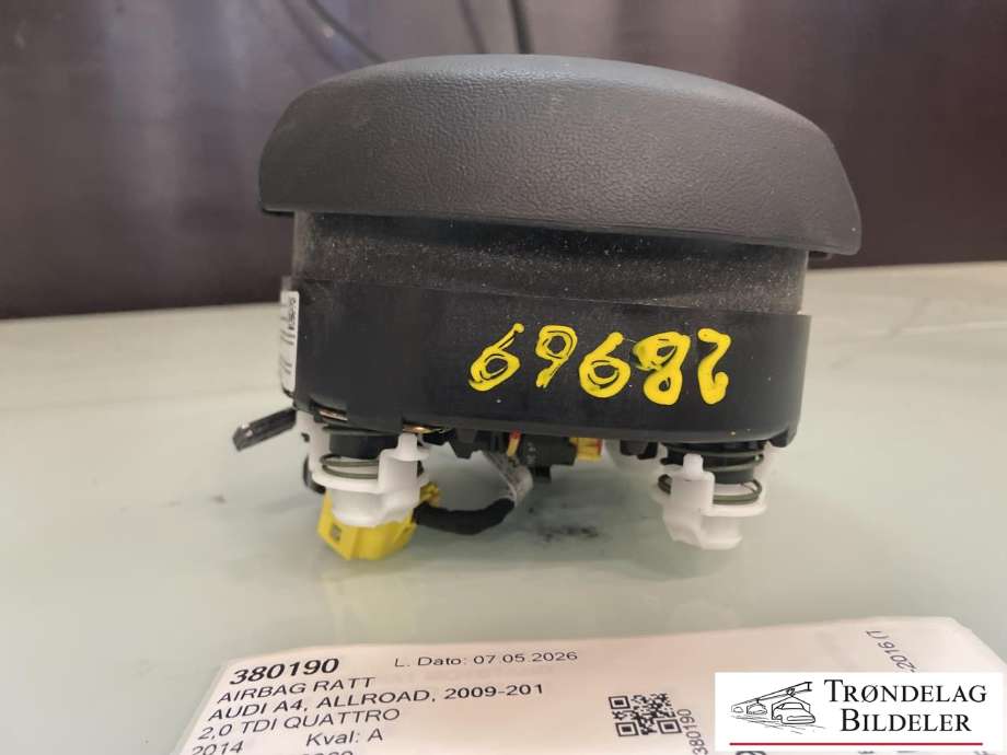 Airbag ratt til Audi A4, Allroad 2009-2016 (Type I) (B8) (B8) (8K0 880 201 AE|)